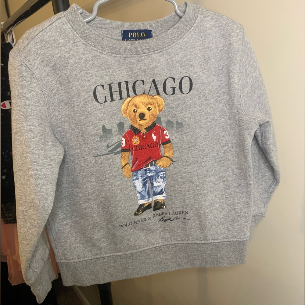 Polo Ralph Lauren Polo Bear Chicago Sweatshirt - 4T
